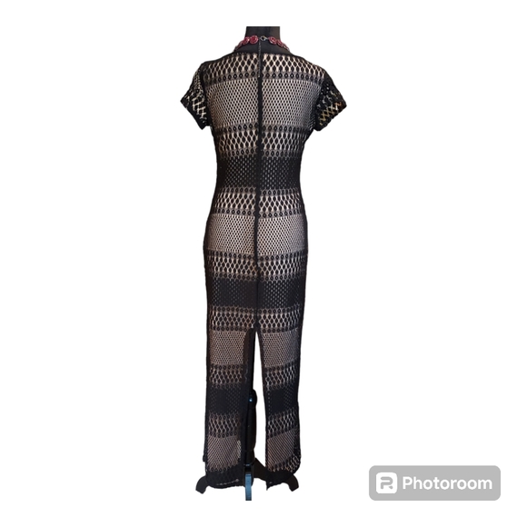 Ceduxion Black Vintage Lace Dress - Picture 3 of 9